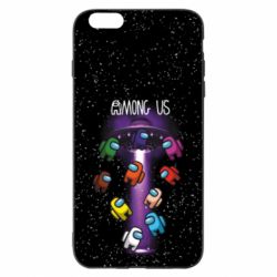 Чохол для iPhone 6 Plus/6S Plus Among Us UFO - PrintSalon