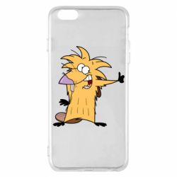 Чехол для iPhone 6 Plus/6S Plus Angry Beavers: Norbert - PrintSalon