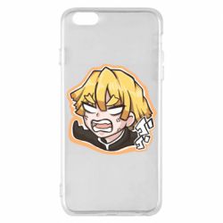 Чехол для iPhone 6 Plus/6S Plus Angry Zenitsu Agatsuma - PrintSalon
