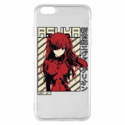 Чохол для iPhone 6 Plus/6S Plus Аска Євангеліон - PrintSalon