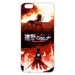 Чехол для iPhone 6 Plus/6S Plus Attack of the Titans-PrintSalon Чехол для iPhone 6 Plus/6S Plus Attack of the Titans