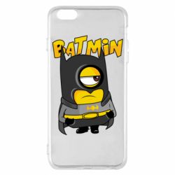 Чехол для iPhone 6 Plus/6S Plus Бэтмин Миньон - PrintSalon