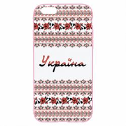 Чохол для iPhone 6 Plus/6S Plus Black and Red Ukraine - PrintSalon