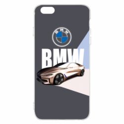 Чехол для iPhone 6 Plus/6S Plus BMW Concept i4 - PrintSalon