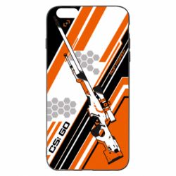 Чохол для iPhone 6 Plus/6S Plus CS: GO AWP Asiimov Skin - PrintSalon