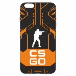 Чохол для iPhone 6 Plus/6S Plus CS GO Chip Texture - PrintSalon