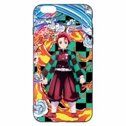 Чехол для iPhone 6 Plus/6S Plus Demon Slayer Kimetsu No Yaiba - PrintSalon