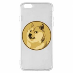 Чехол для iPhone 6 Plus/6S Plus Dogecoin - PrintSalon