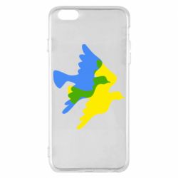 Чехол для iPhone 6 Plus/6S Plus Dove flag of Ukraine - PrintSalon
