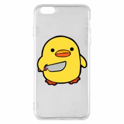 Чохол для iPhone 6 Plus/6S Plus Duckling With A Knife - PrintSalon