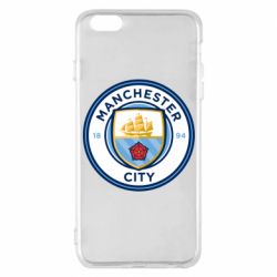 Чехол для iPhone 6 Plus/6S Plus FC Manchester City Logo - PrintSalon