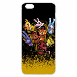 Чехол для iPhone 6 Plus/6S Plus Five Nights At Freddy"s - PrintSalon