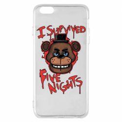 Чехол для iPhone 6 Plus/6S Plus Фнаф - PrintSalon