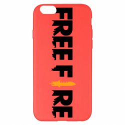 Чохол для iPhone 6 Plus/6S Plus Free Fire logo - PrintSalon