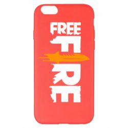 Чохол для iPhone 6 Plus/6S Plus Free Fire vertical logo - PrintSalon