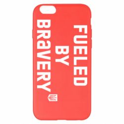 Чехол для iPhone 6 Plus/6S Plus Fueled by bravery - PrintSalon
