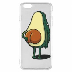Чехол для iPhone 6 Plus/6S Plus Funny avocado - PrintSalon