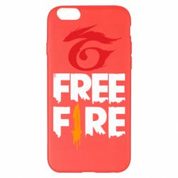 Чохол для iPhone 6 Plus/6S Plus Garena and Free Fire logo - PrintSalon