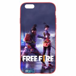 Чохол для iPhone 6 Plus/6S Plus Garena Free Fire Samurai Team