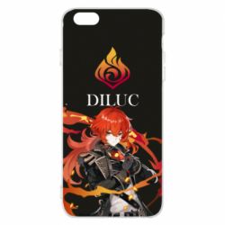 Чохол для iPhone 6 Plus/6S Plus Genshin Impact Diluc - PrintSalon