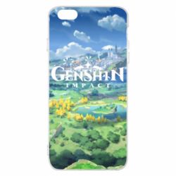 Чохол для iPhone 6 Plus/6S Plus Genshin Impact World - PrintSalon