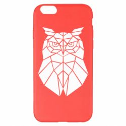 Чохол для iPhone 6 Plus/6S Plus Geometric Owl - PrintSalon