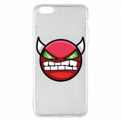 Чохол для iPhone 6 Plus/6S Plus Geometry Dash Demon - PrintSalon