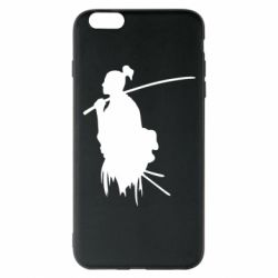 Чехол для iPhone 6 Plus/6S Plus Ghost Of Tsushima Silhouette - PrintSalon