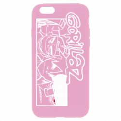 Чехол для iPhone 6 Plus/6S Plus Gorillaz group