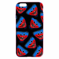 Чехол для iPhone 6 Plus/6S Plus Хаги Ваги Паттерн - PrintSalon