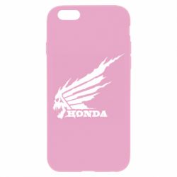 Чехол для iPhone 6 Plus/6S Plus Honda skull - PrintSalon
