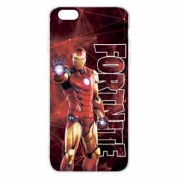 Чехол для iPhone 6 Plus/6S Plus Iron Man Fortnite - PrintSalon