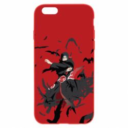 Чохол для iPhone 6 Plus/6S Plus Itachi Uchiha with crows - PrintSalon