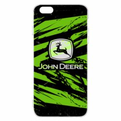 Чохол для iPhone 6 Plus/6S Plus John Deere and green background - PrintSalon
