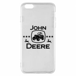 Чехол для iPhone 6 Plus/6S Plus John Deere and tractor fanArt - PrintSalon