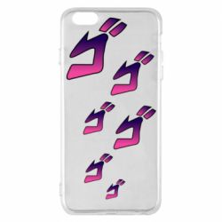 Чехол для iPhone 6 Plus/6S Plus jojo hieroglyphs - PrintSalon