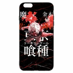 Чехол для iPhone 6 Plus/6S Plus Kaneki Ken - PrintSalon