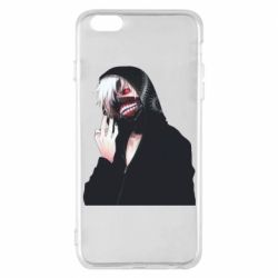 Чехол для iPhone 6 Plus/6S Plus Kaneki Portrait - PrintSalon