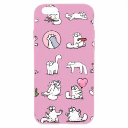 Чохол для iPhone 6 Plus/6S Plus Кот Саймона емоції - PrintSalon