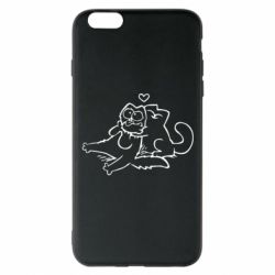 Чехол для iPhone 6 Plus/6S Plus Кот Саймона Любовь - PrintSalon