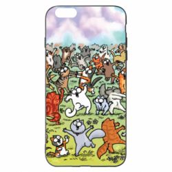 Чохол для iPhone 6 Plus/6S Plus Коти танцюють - PrintSalon