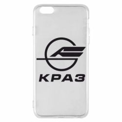 Чехол для iPhone 6 Plus/6S Plus КРаЗ лого - PrintSalon