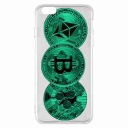 Чехол для iPhone 6 Plus/6S Plus Криптовалюта - PrintSalon