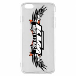 Чехол для iPhone 6 Plus/6S Plus Ktm Ready to Race Wings - PrintSalon