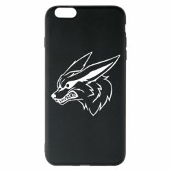 Чехол для iPhone 6 Plus/6S Plus Kurama line art - PrintSalon