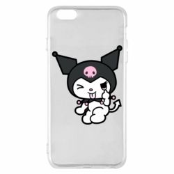 Чехол для iPhone 6 Plus/6S Plus Kuromi hello kitty - PrintSalon