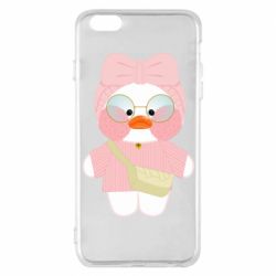 Чехол для iPhone 6 Plus/6S Plus Лалафанфан в свитере - PrintSalon