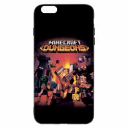 Чехол для iPhone 6 Plus/6S Plus Minecraft Dungeons new - PrintSalon
