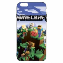 Чохол для iPhone 6 Plus/6S Plus Minecraft Starter - PrintSalon