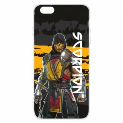 Чехол для iPhone 6 Plus/6S Plus Mortal Kombat-Scorpion - PrintSalon